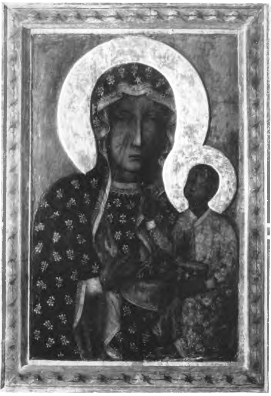 Табл. 4. Образ Ясногорской Божьей Матери, изображение в нормальном свете